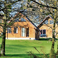 Our luxury 4 bedroomed lodge set in the grounds of Hengar manor with plenty of activities  &raquo; Click to zoom ->