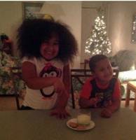 Cookies and Milk being left for Santa  &raquo; Click to zoom ->