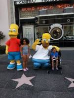 Meeting the Simpsons  &raquo; Click to zoom ->