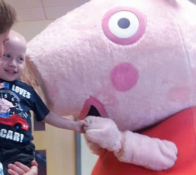 Peppa Pig Makes Alex's Wish Come True