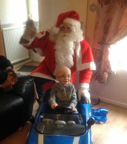 Santa's Special Visit to Aidan