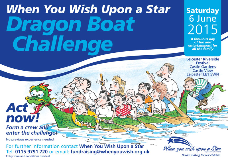 Dragon Boat Challenge 2015 at Leicester Riverside Festival 