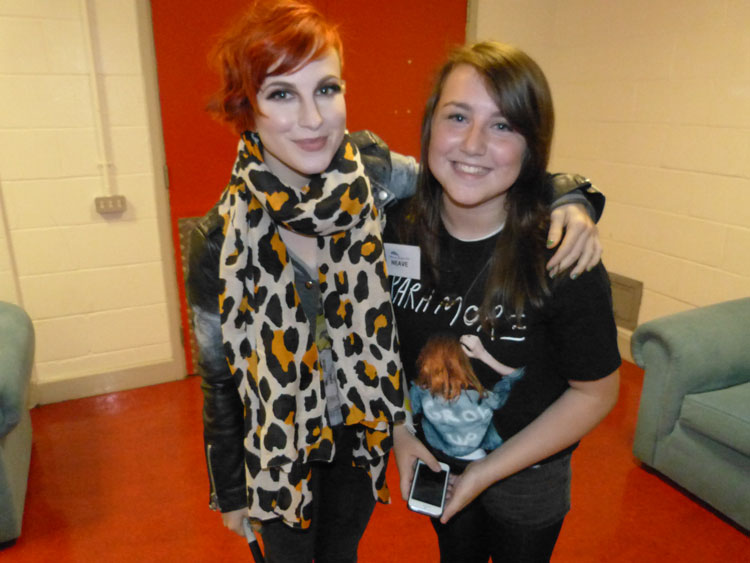 Neave’s Paramore Meet & Greet – Friday 20th September 2013