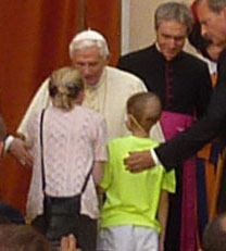 Blessed by Pope Benedict XVI